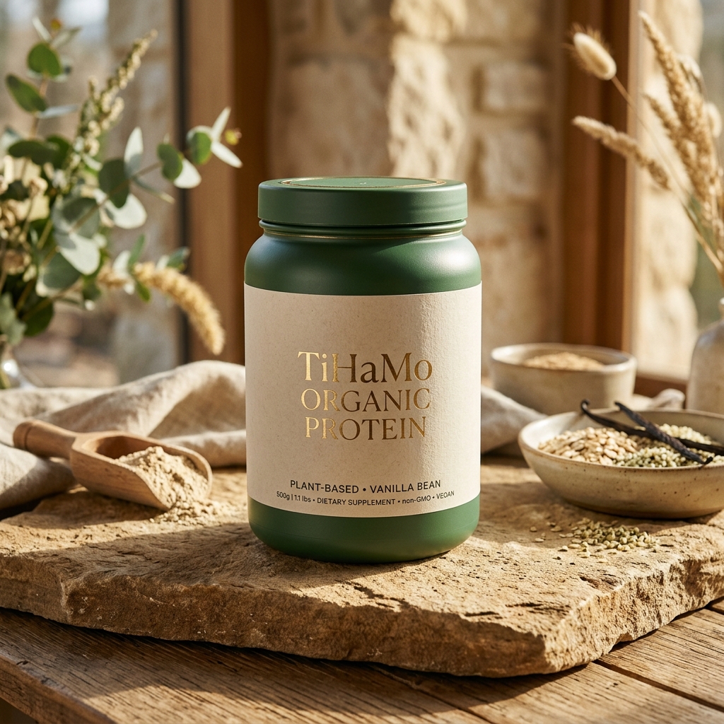 TiHaMo Plant Protein Container